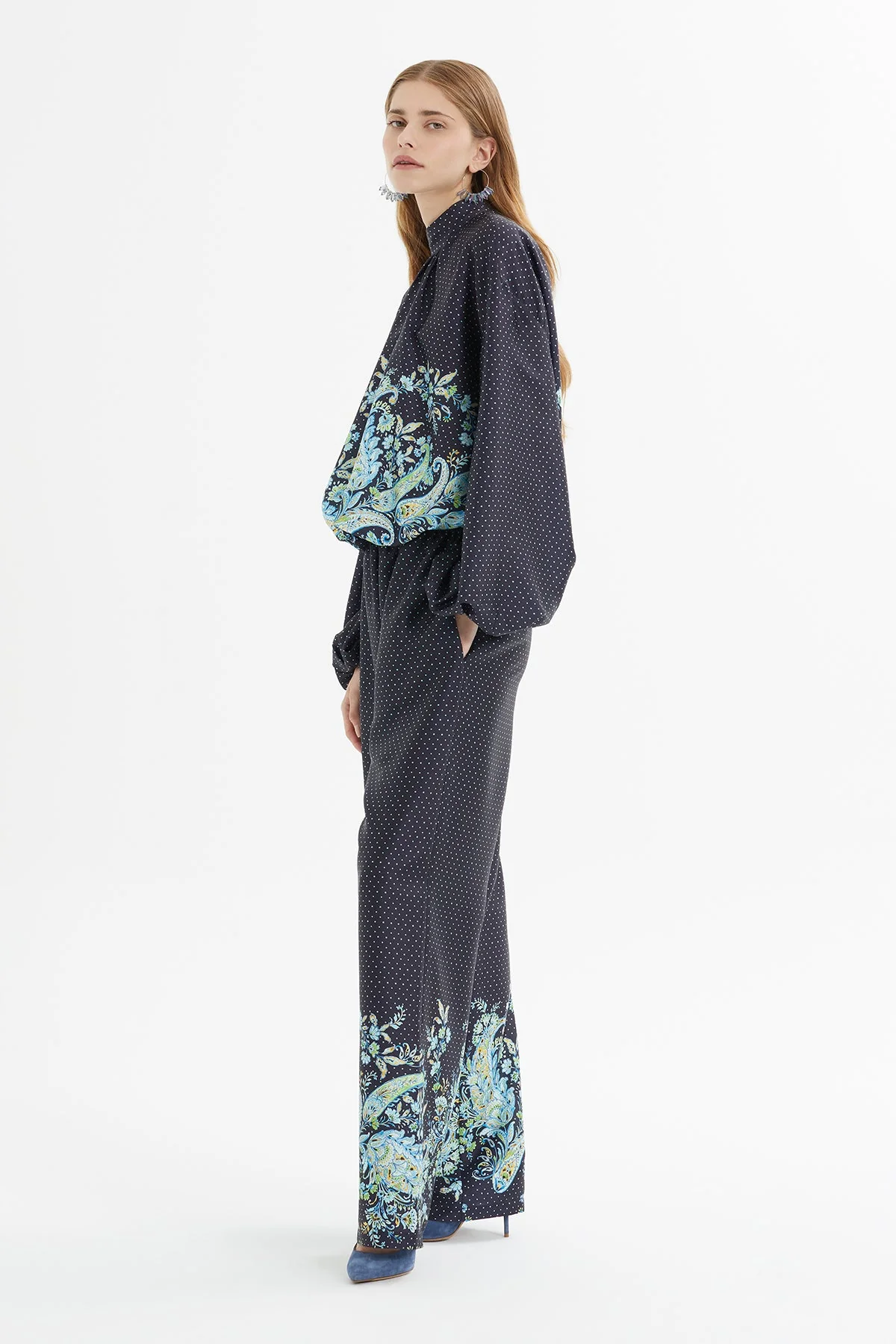 Navy Polka-Dot Tracksuit - Image 6