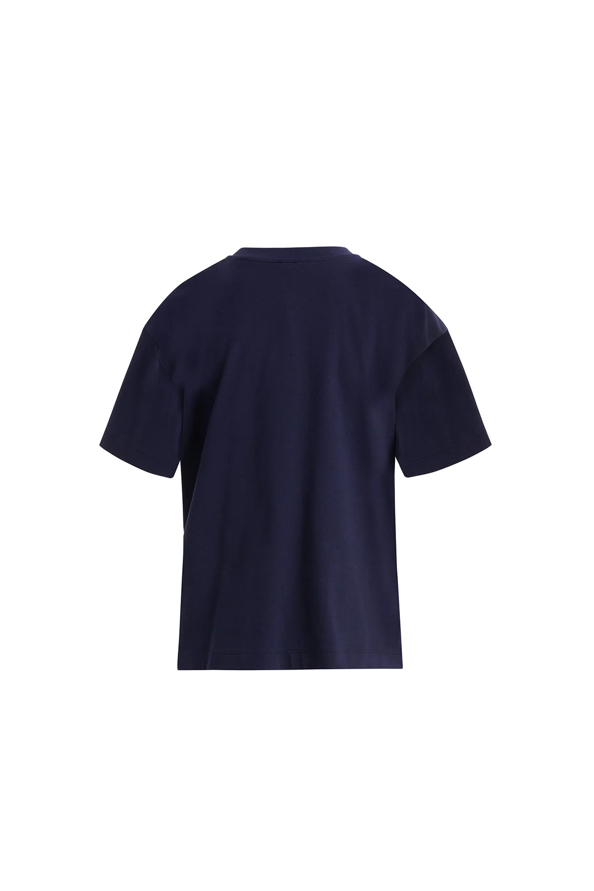 Navy T-Shirt with Front Stripe Detail - Image 3