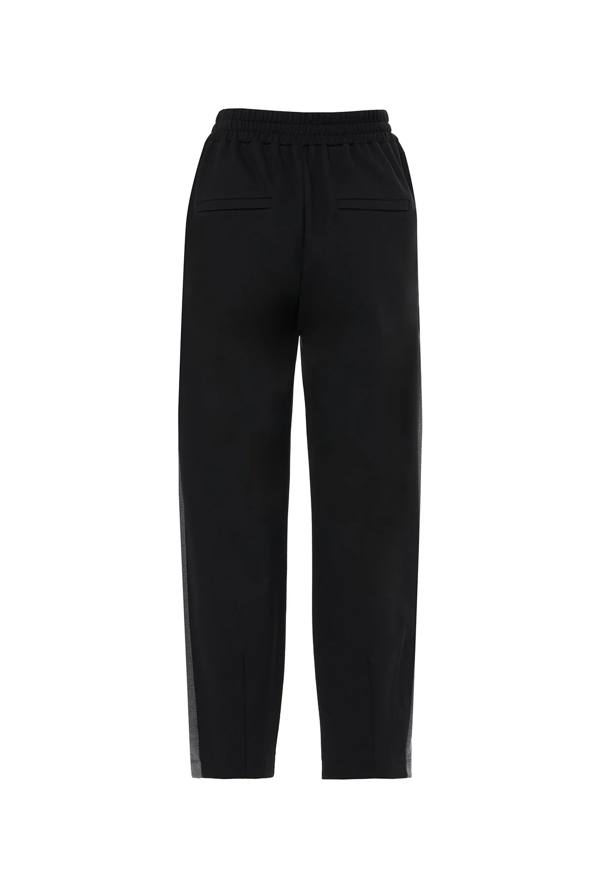 Navy Wide-Leg Sweatpants - Image 3