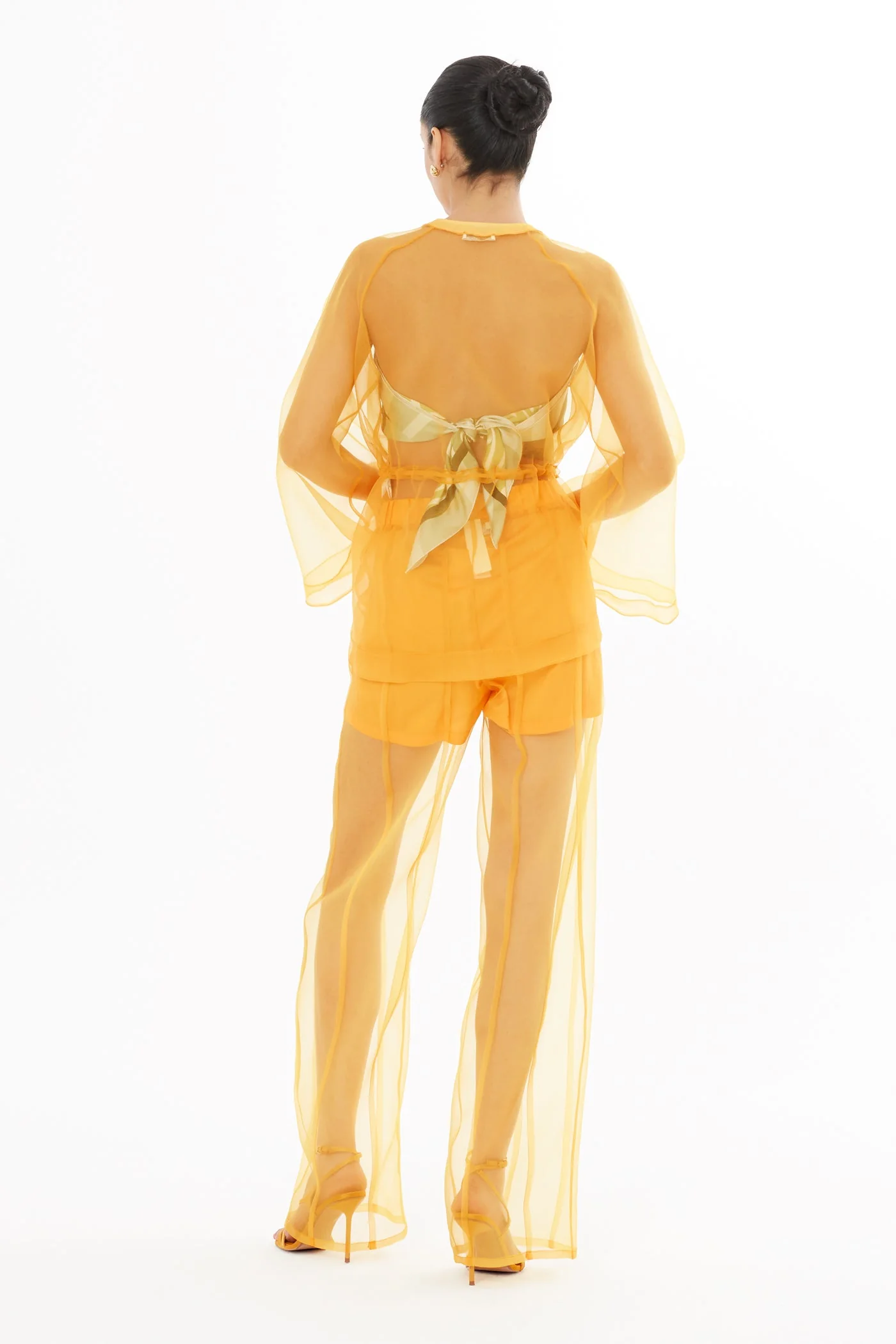 Orange Sheer Jacket - Image 4