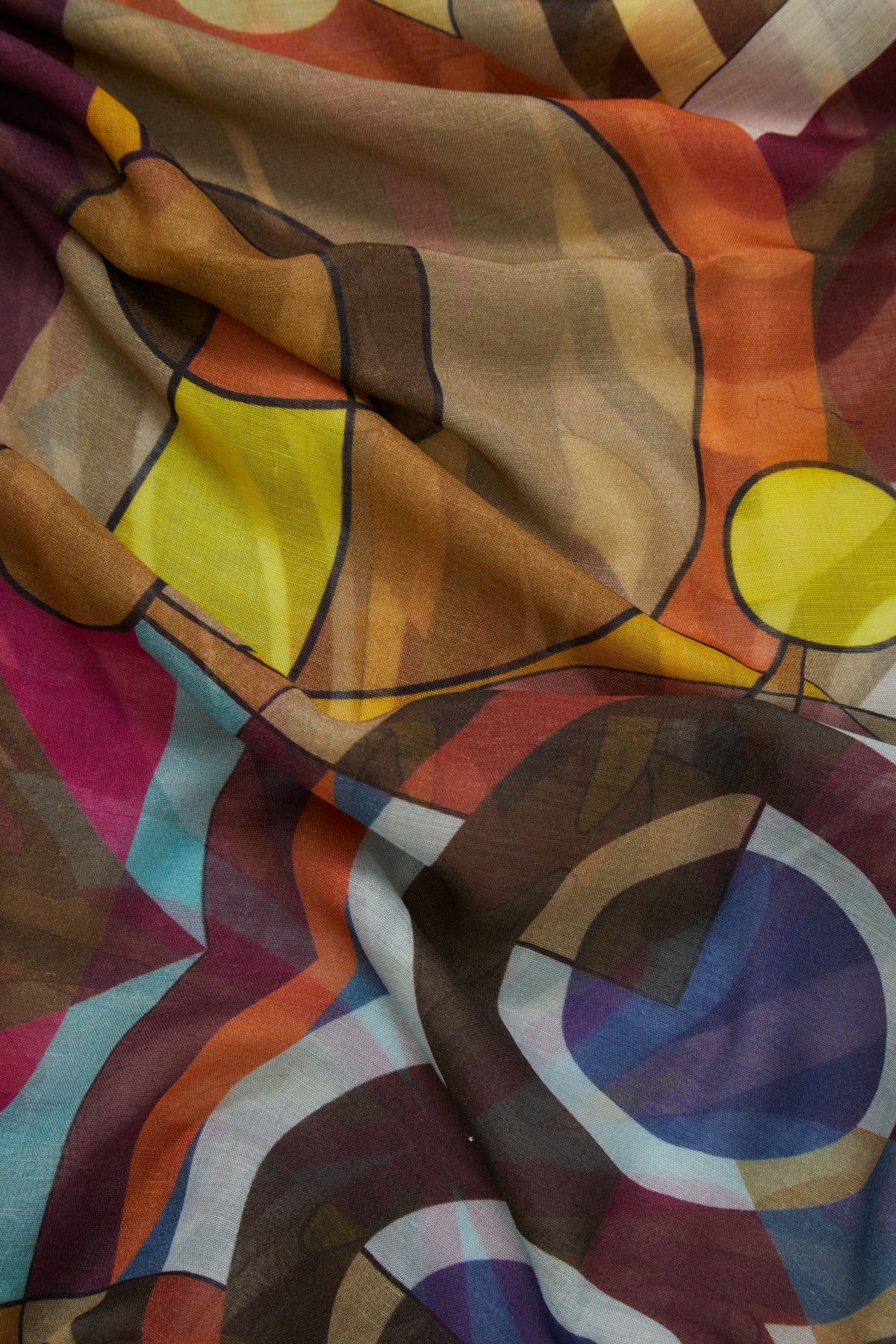 Patterned Scarf - Image 3