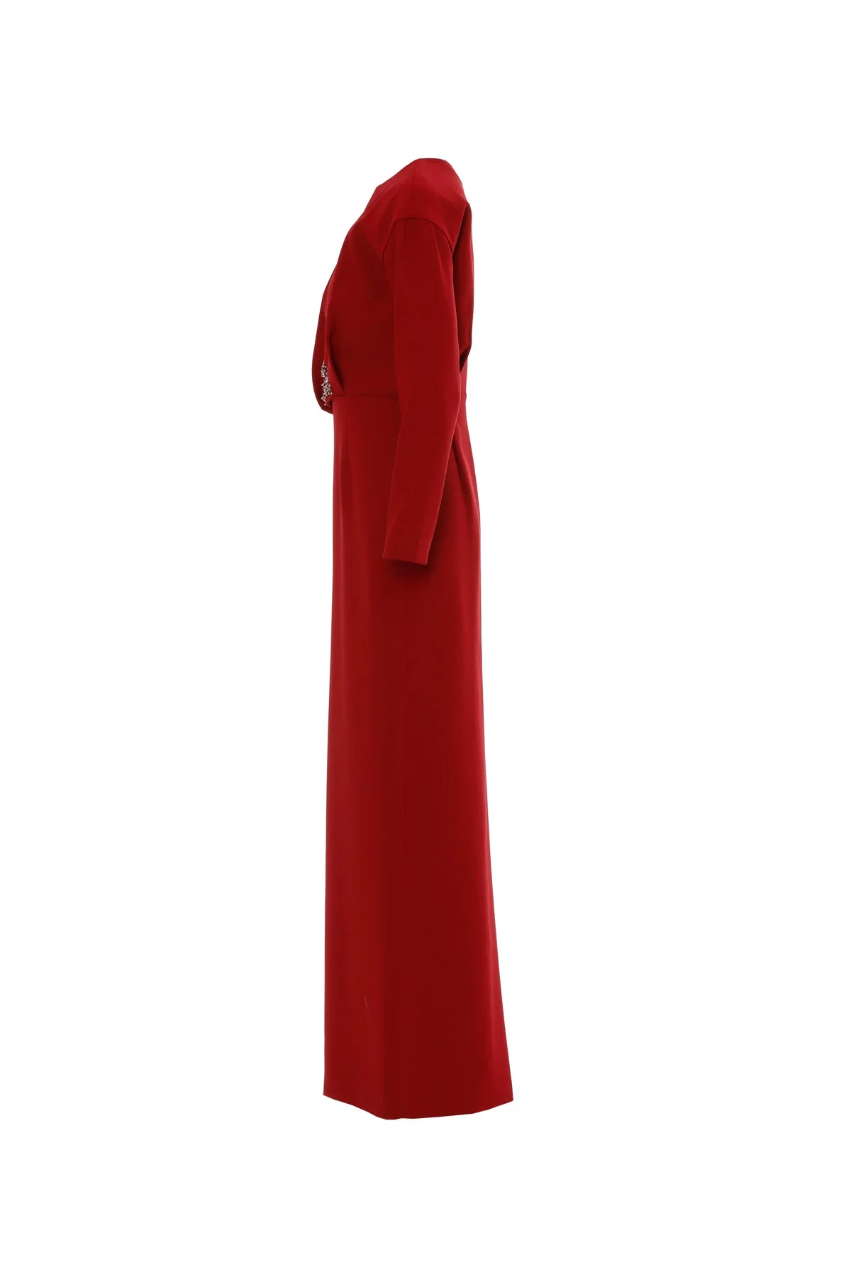 Pleated Long  Dress - Image 2