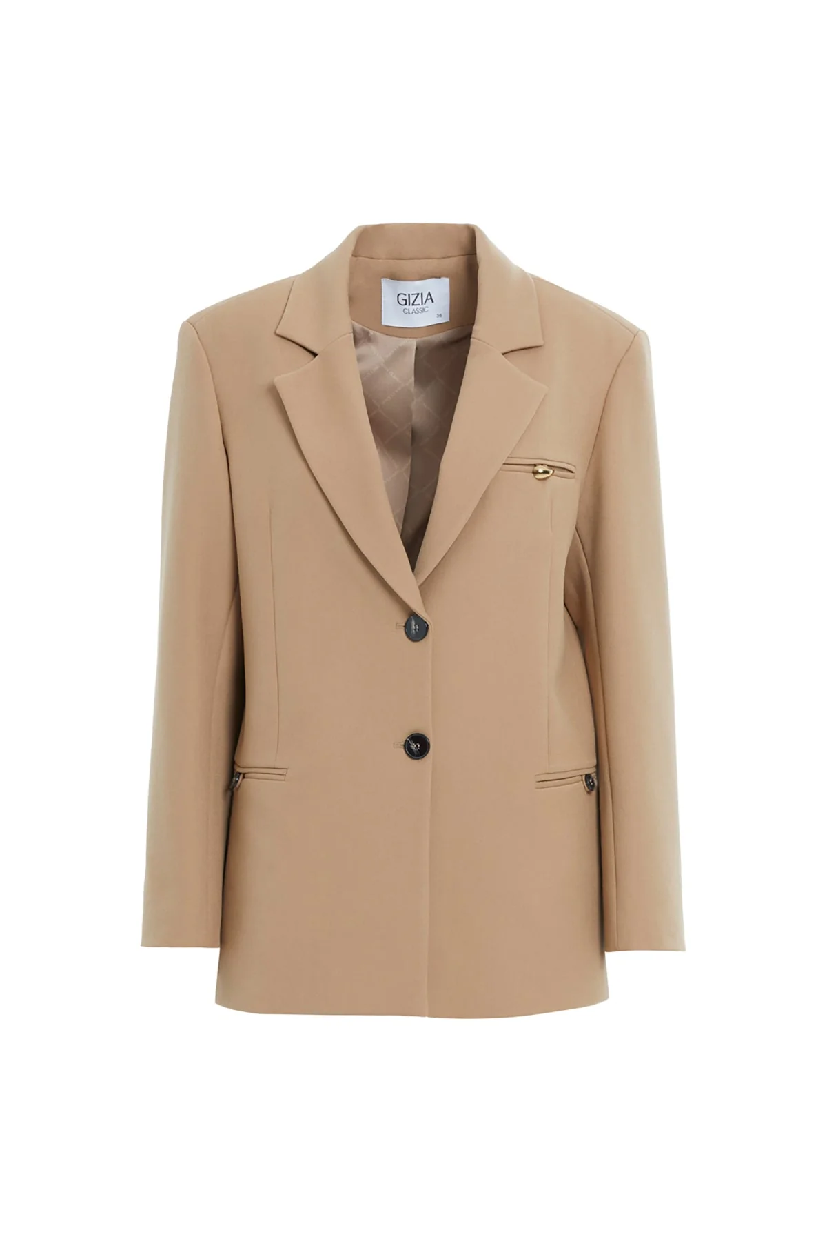 Pocket Accessory Detailed Jacket