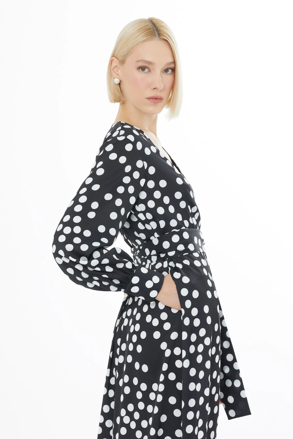 Polka Dot Maxi Dress - Image 2