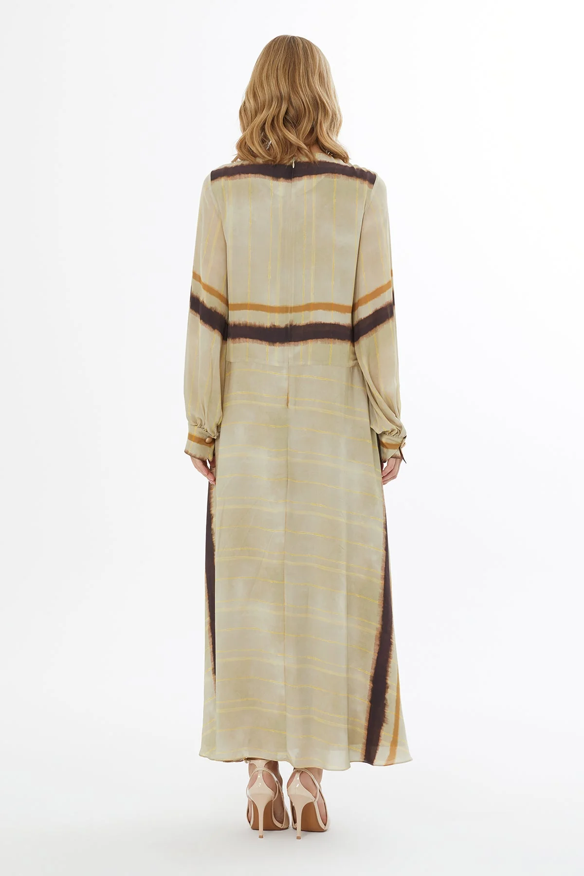 Printed Lined Maxi Dress - Image 4