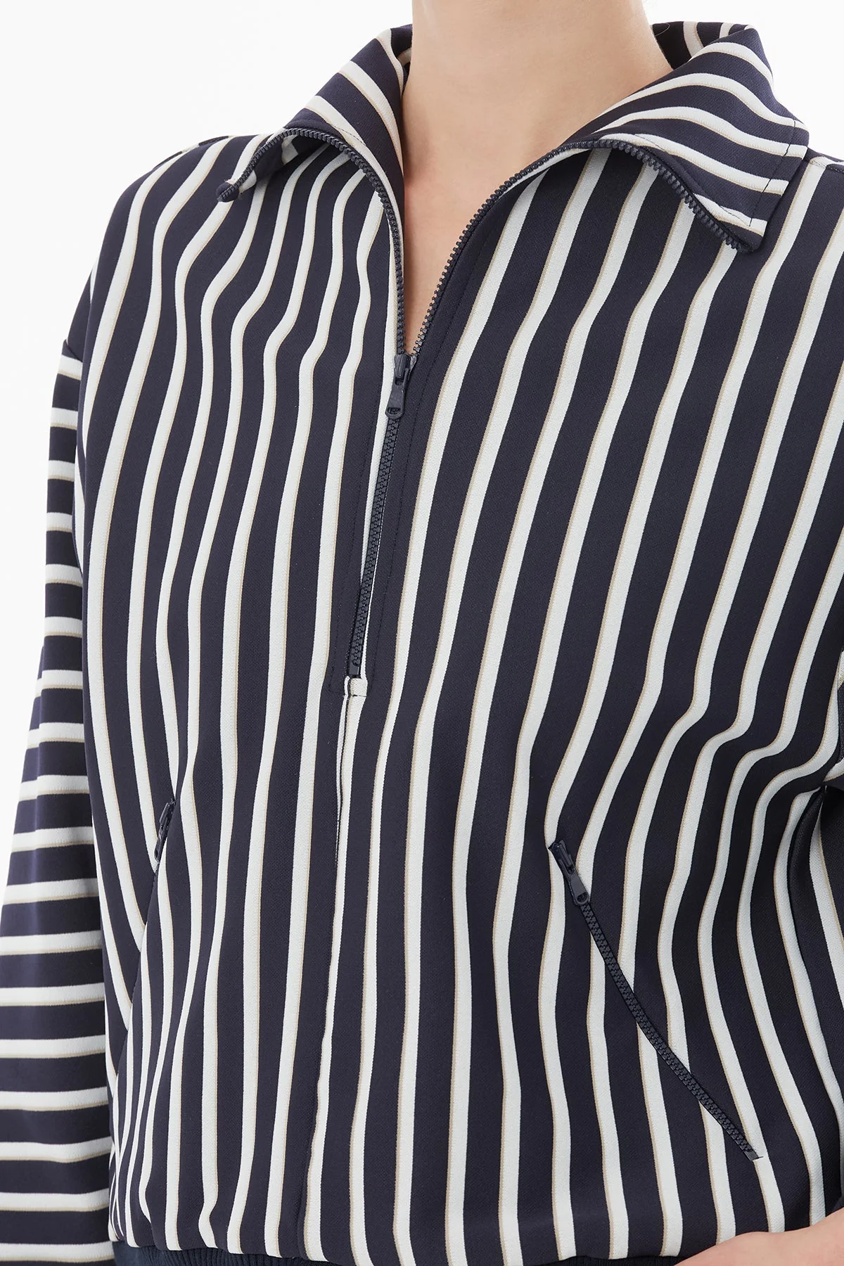 Printed Shirt-Collar Blouse - Image 3