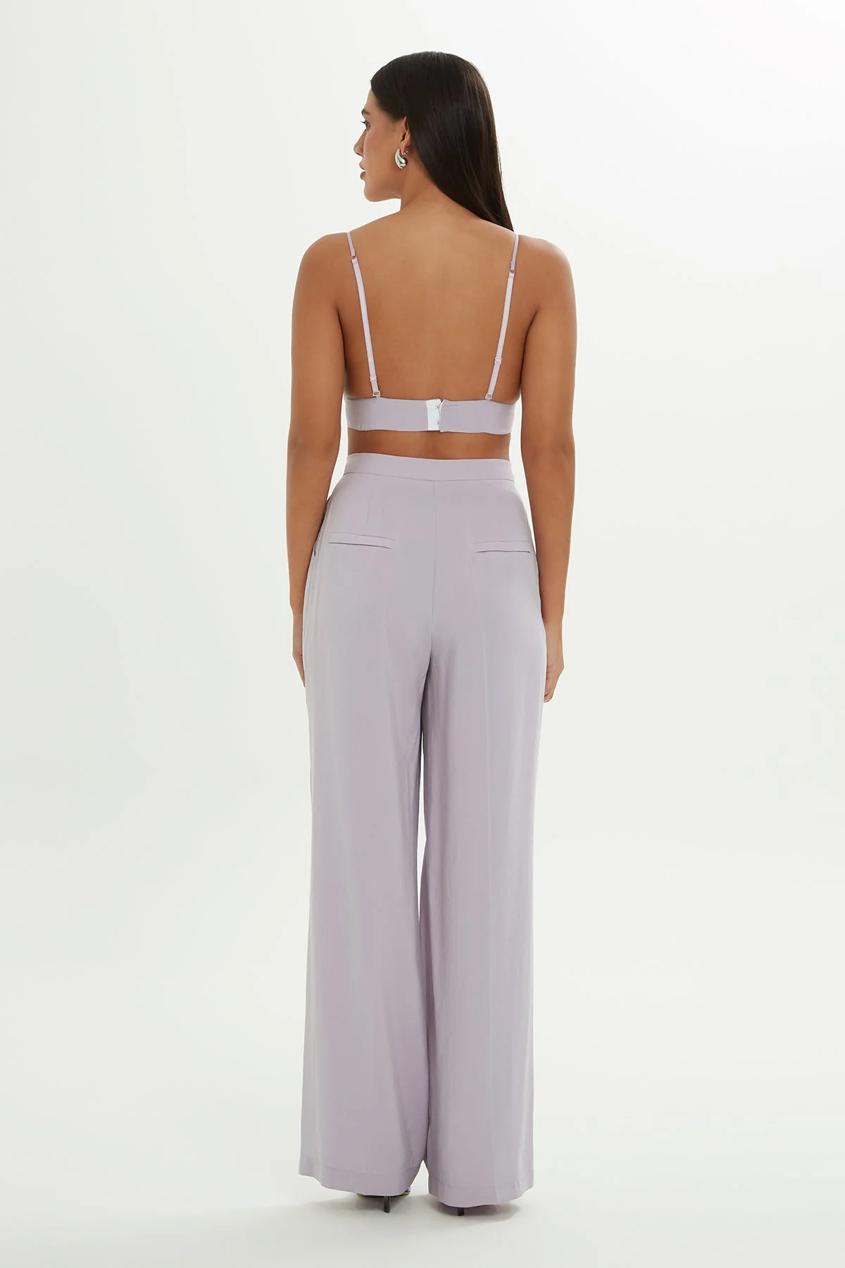 Purple Relaxed-Fit Trousers - Image 4