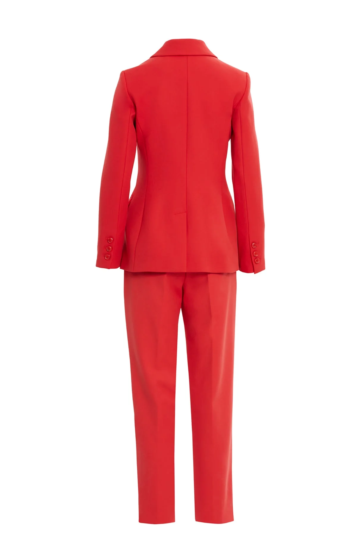Red Jacket and Trousers Co-Ord Set - Image 3