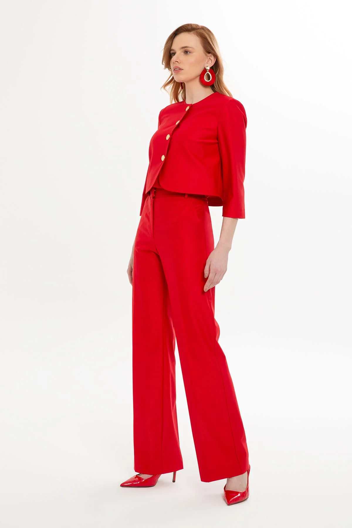 Red Three-Piece Set - Image 3