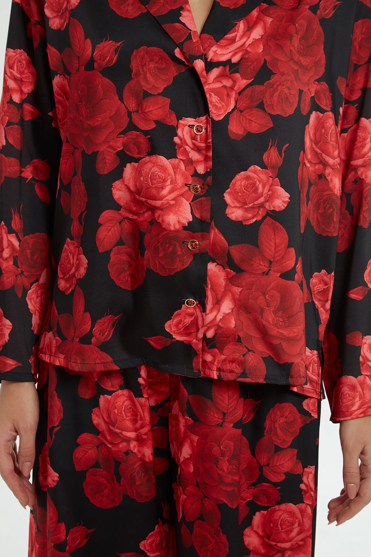 Rose-Pattern Tracksuit - Image 3