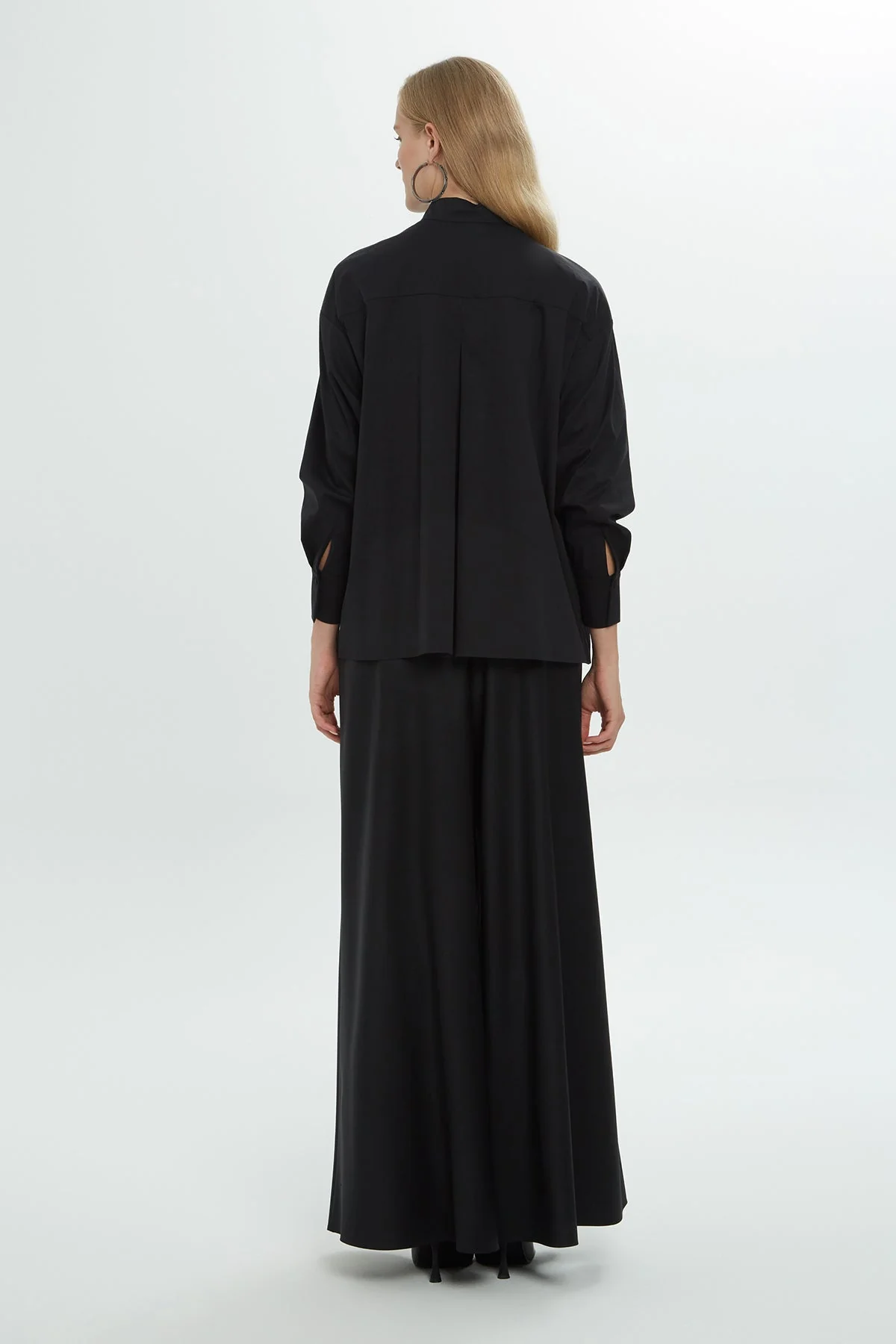 Shirt-Colla Pleated  Shirt - Image 4