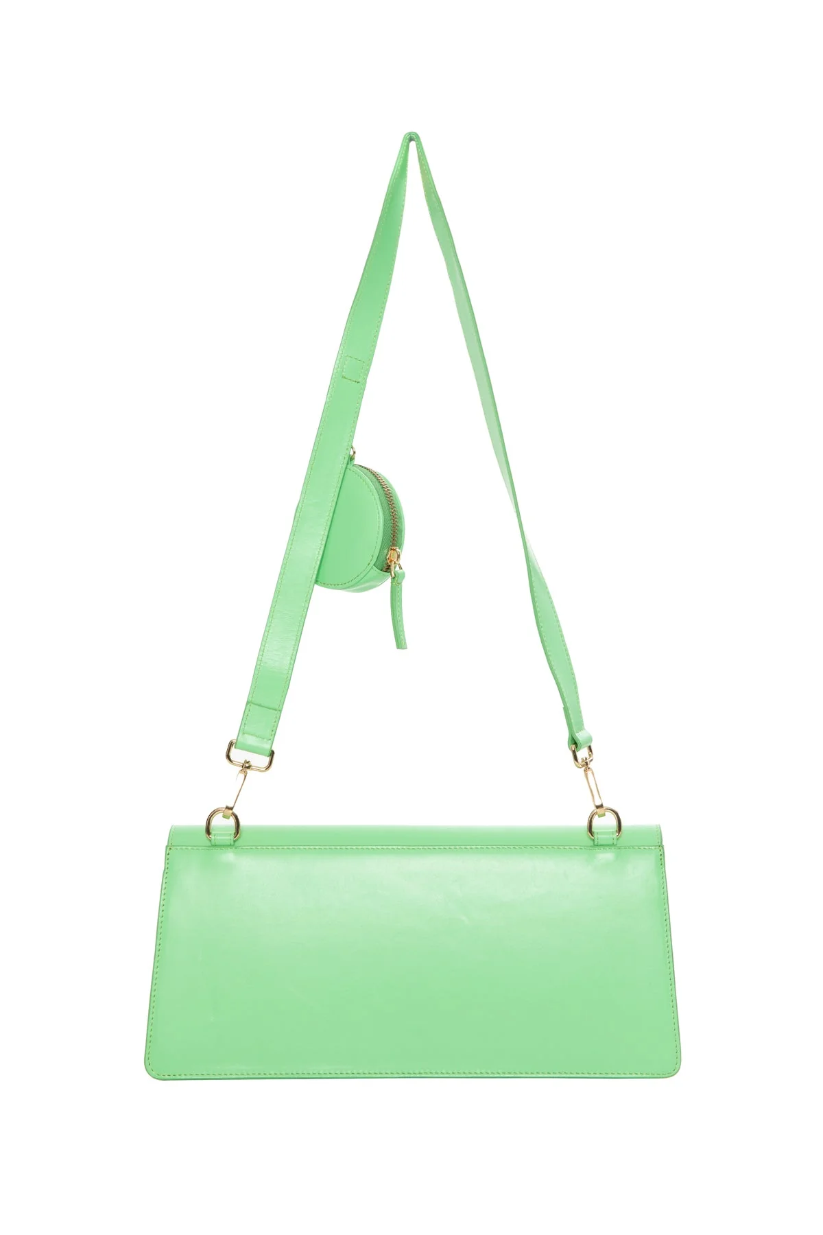 Small Rectangle Leather Bag - Image 4
