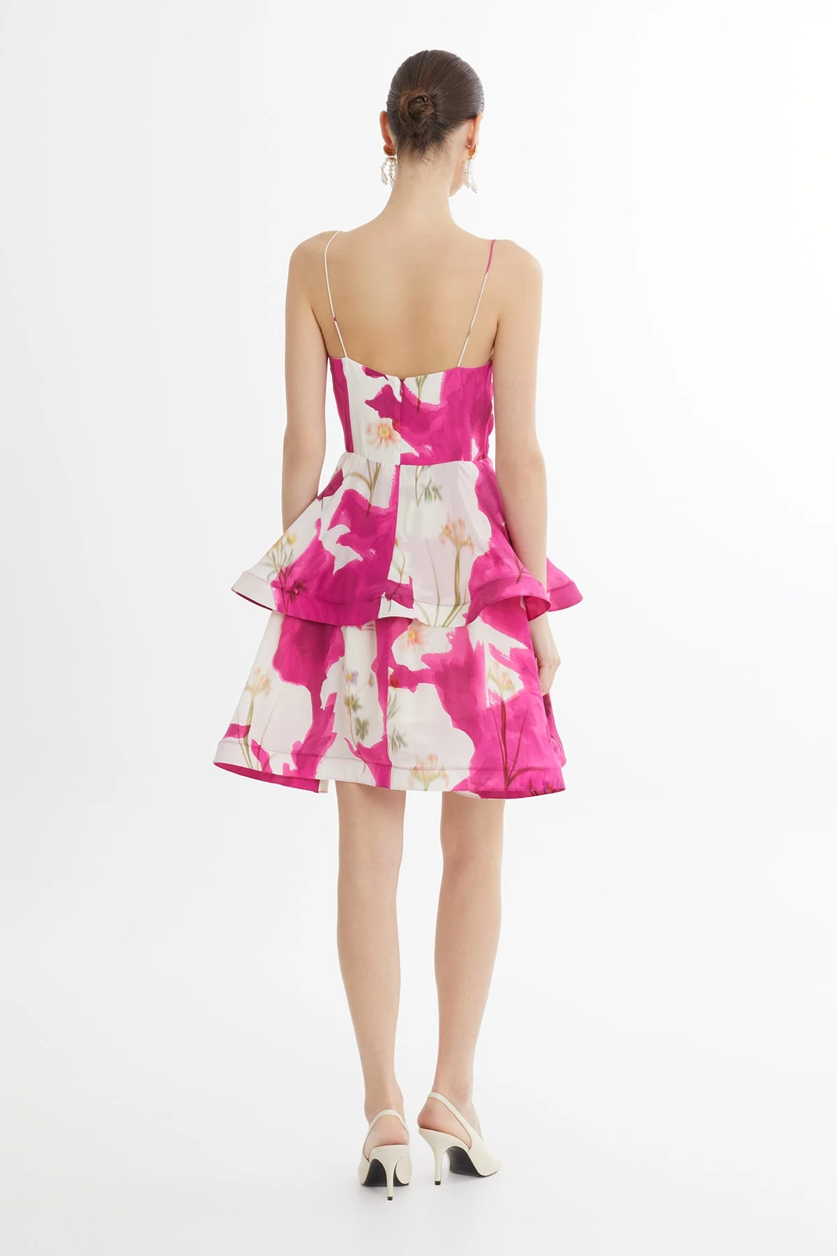 Strappy Printed Maxi Dress - Image 4