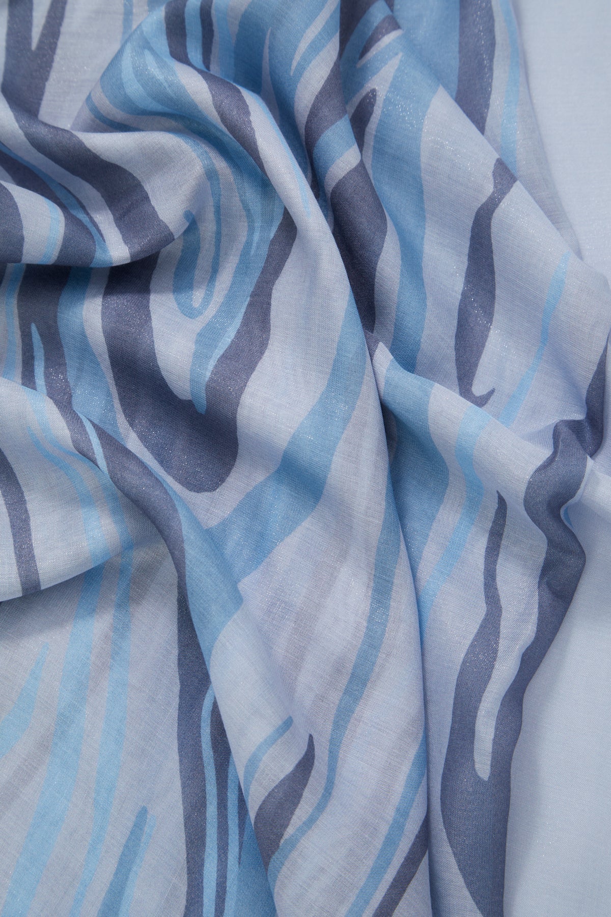 Stripe Patterned Shawl - Image 4