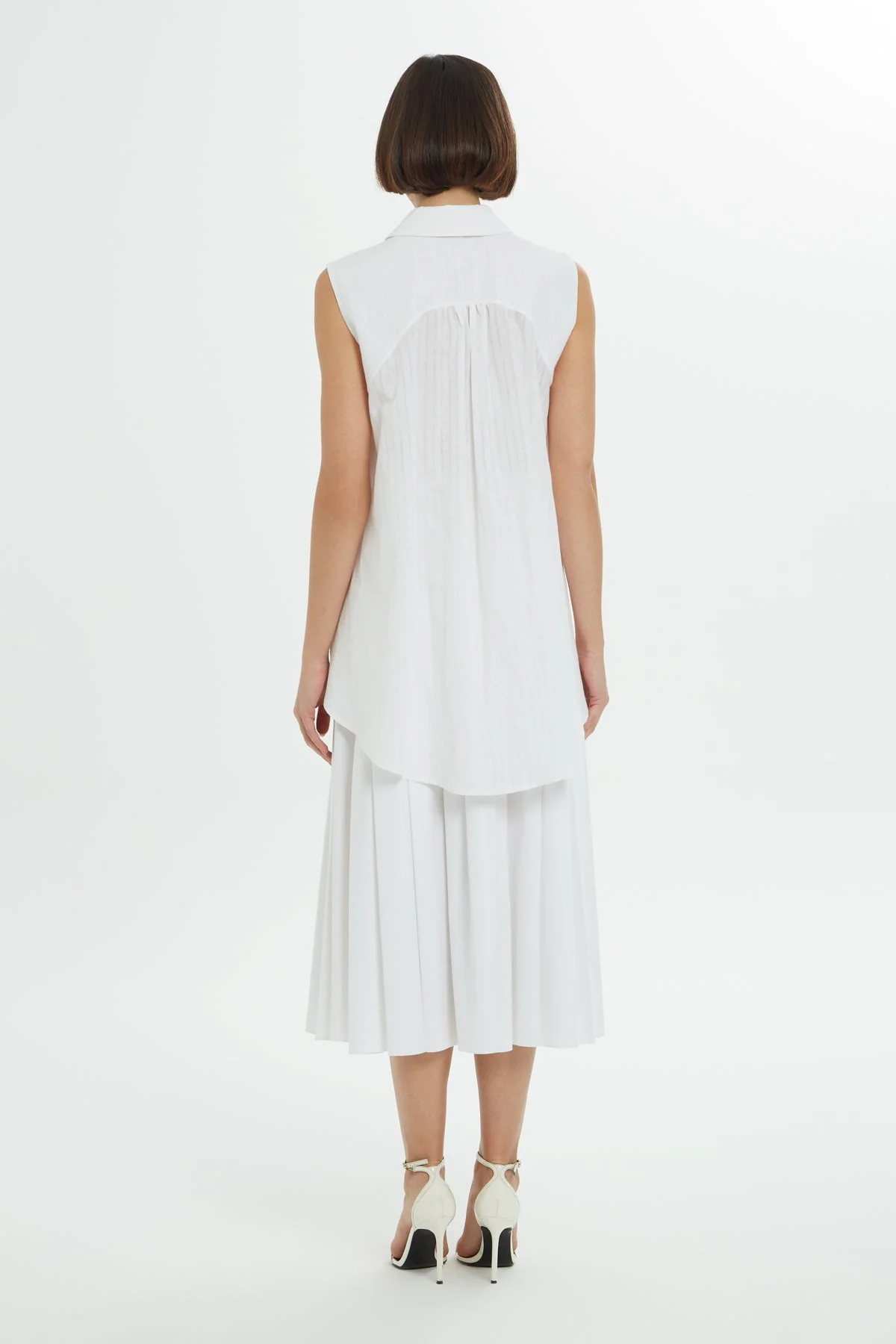 White Stone-Embellished Shirt - Image 5