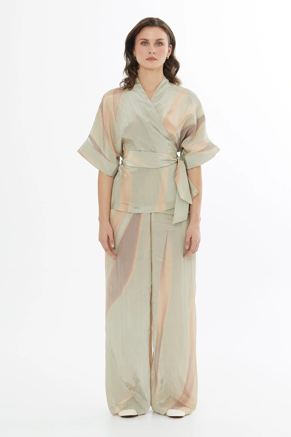 Wrap Front Blouse