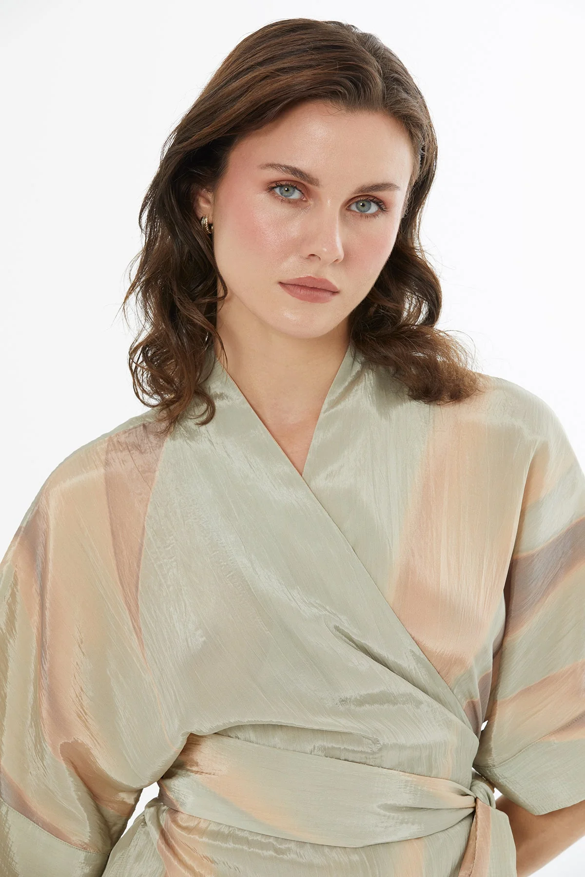 Wrap Front Blouse - Image 2