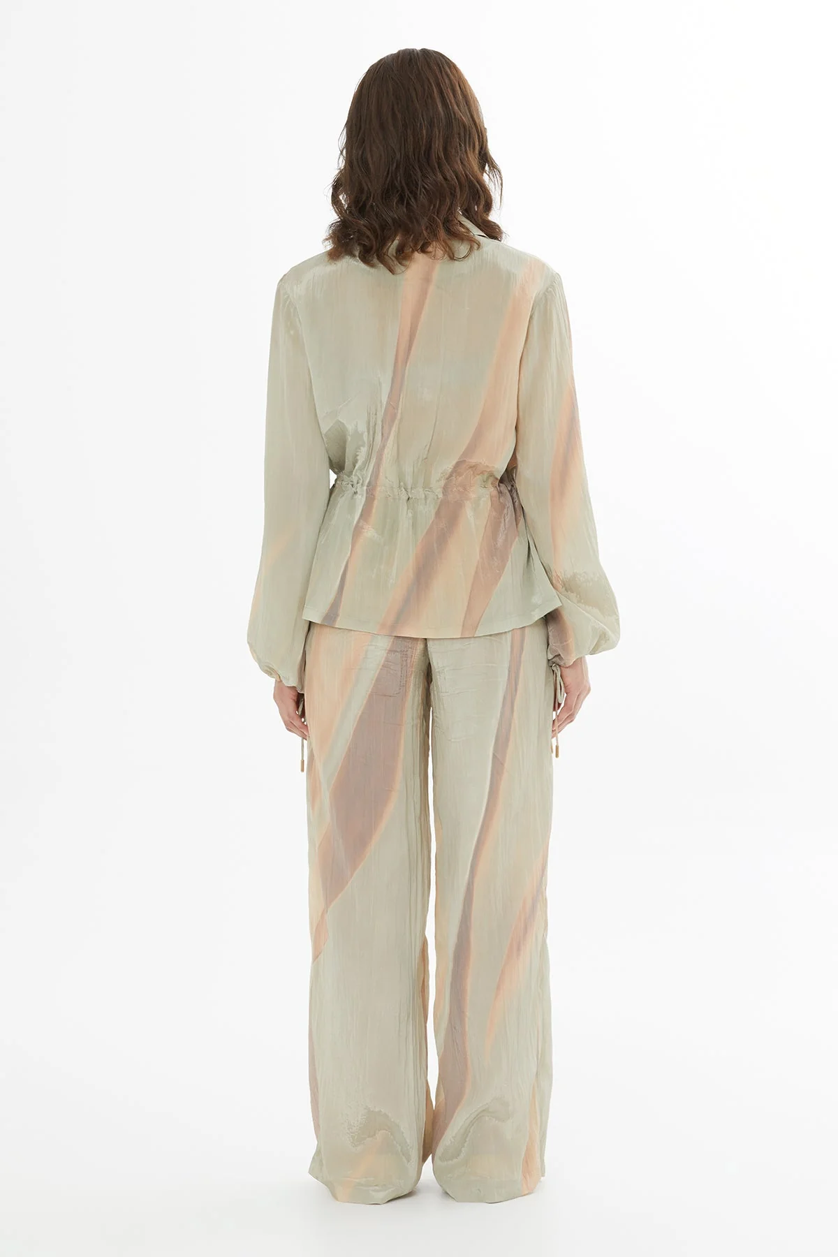 Zip Detail Tie Jacket - Image 5